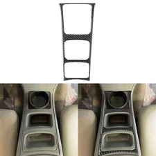 Real Carbon Fiber Central Storage Panel Cover For Dodge Dakota Durango 2001-2004