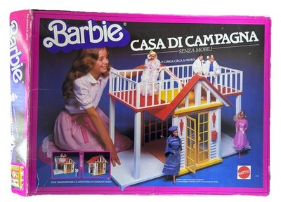 BARBIE DREAM COTTAGE UNFURNISHED LANDHAUS VINTAGE 1982 READ MATTEL