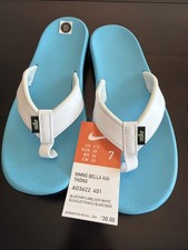 Nike Womens Bella Kai Thong Flip Flops Size 7...