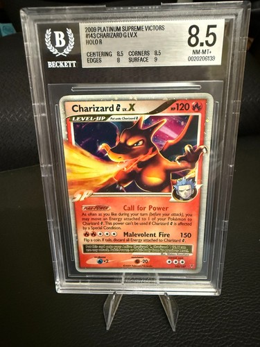Charizard G LV.X graded BGS 8.5 for sale on eBay