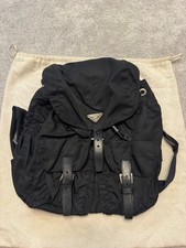 Prada Vela Nylon Cosmetic Pouch Contenitore in Brandy — listing 2