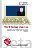 Lambert M. Surhone (U. A.) | User Interface Modeling | Taschenbuch | Englisch