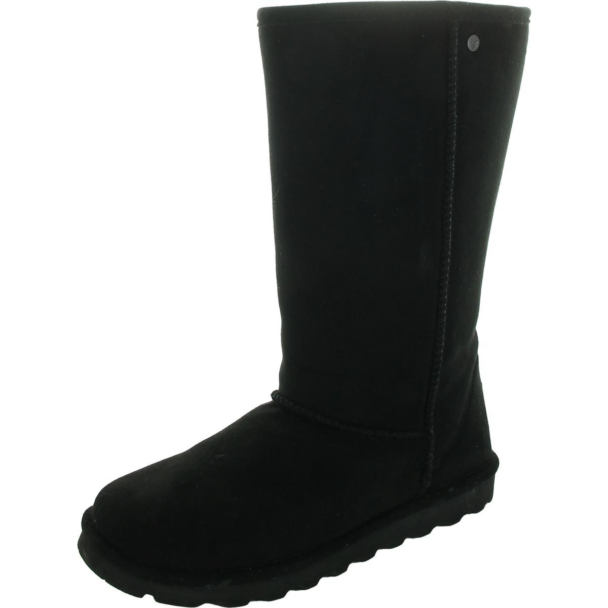 Bearpaw / женские высокие черные зимние ботинки Elle до середины икры 8 Medium (B,M) BHFO 5031