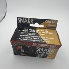 NEW Snark ST-8 Super Tight RE Rechargeable Clip-On Tuner All Instruments, Black