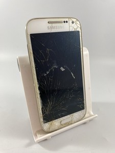 Samsung Galaxy S4 mini weiß 8GB 4,3" 8MP Android Smartphone gesprungen defekt #A