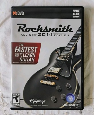 Rocksmith 2014 Edition  (Windows/Mac, 2013) Both Discs Included PC & Mac ROM