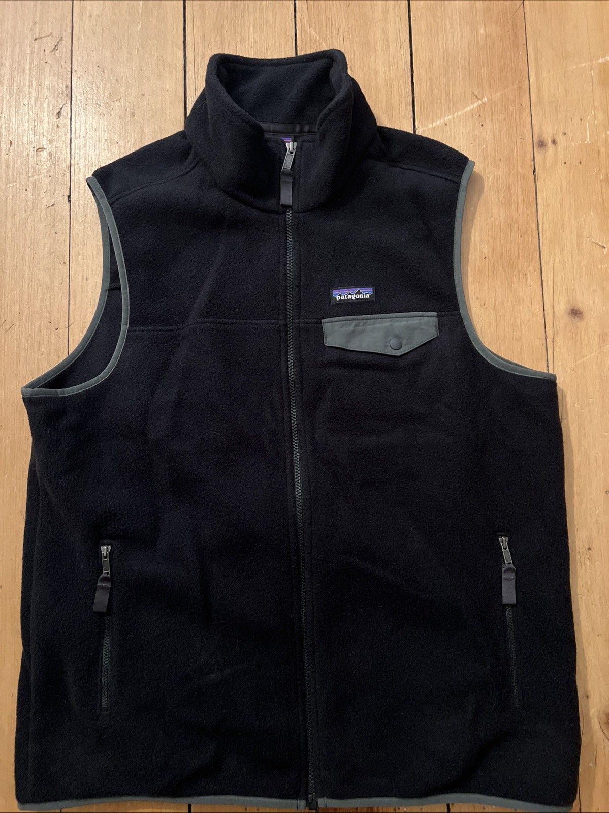 Patagonia Men's Black Synchilla Fleece Vest