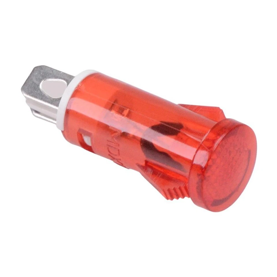 Rot 10mm LED Bedienfeld-Anzeigeleuchte 220V - Bild 1 von 1