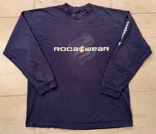 Rocawear Y2K Vintage Hip Hop Skate Logo Long Sleeve Size XL 90s Jay Z
