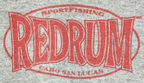 REDRUM SPORT FISHING SPORTFISHING T SHIRT TEE GRAY CABO SAN LUCAS SIZE S SMALL - Picture 4 of 5