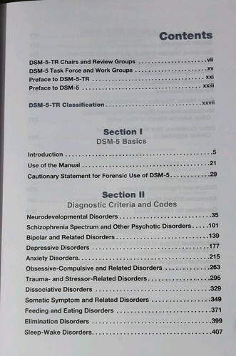 Diagnostic and Statistical Manual of Mental Disorders DSM-5-TR: HARDCOVER - Imagen 11 de 13