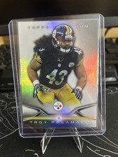 2014 Topps Platinum #14 Troy Polamalu Pittsburgh Steelers