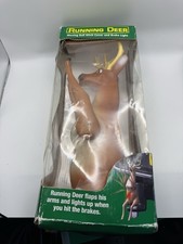 Hitch Critters Running Deer Ball Hitch Cover Brake Lights Vtg New Open Box