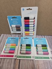 NEW LOT OF 5 Silhouette Machine Sketch Pens NATURAL NEON GLITTER PRIMARY COLORS