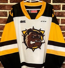 NEW!! CCM Official HAMILTON BULLDOGS Jersey Mens 2XL XXL Brantford OHL CHL NWOT