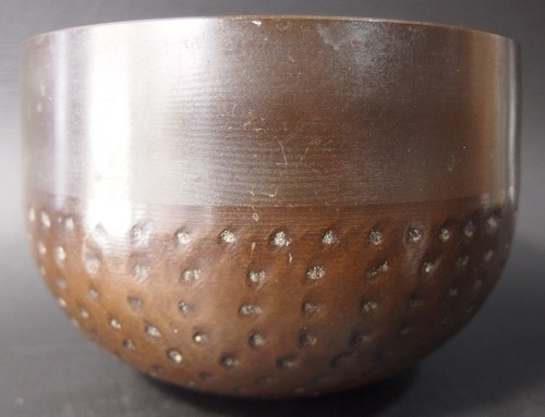 or25110 JAPANISCHE BUDDHISTISCHE KLANGSCHALE ORIN GONG 6,3 Zoll / 16 cm breit VINTAGE - Bild 6 von 19