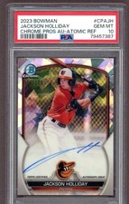 2023 Bowman - Jackson Holliday CPA-JH Chrome Auto Atomic Refractor /100 - PSA 10