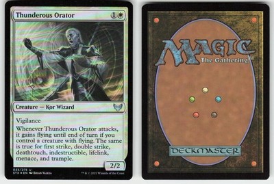 THUNDEROUS ORATOR 035/275 UC THE LIST REPRINTS MTG NM