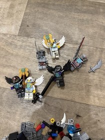 Lego Legends of Chima Lot 70004 70012 INCOMPLETE, MINIFIGURES, INSTRUCTIONS
