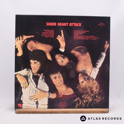 Queen Sheer Heart Attack A B Italian LP Album Vinyl Record 3C 064-96025 - EX/EX - Picture 3 of 9