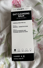 The INKEY List Oat Cleansing Balm 150ml Hydrating Face Cleanser Make-Up Remover