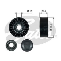 Gates T36376 Spurstangen + Riemenscheiben Audi A4 Allroad Quattro (8Kh)(2009- >)