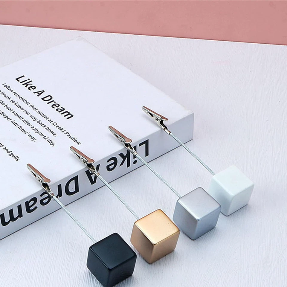 Memo-Clip-Halter Krokodilverschluss Bilder Karten Papier Notizklammern Büro - Bild 2 von 4