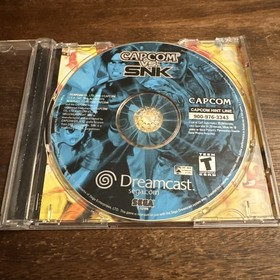 Capcom vs. SNK (Sega Dreamcast, 2000) Disc In Case - Tested - Authentic