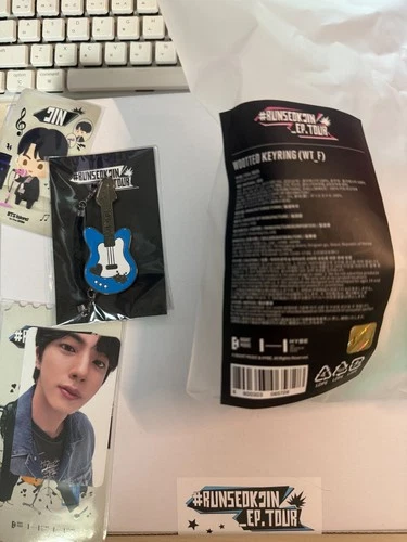 Mercancía BTS Jin Run Seokjin EP Tour Goyang MERCANCÍA OFICIAL TOUR MD + Zona del Ejército