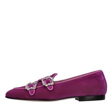 BRERA ALB099DCRY VELOUR EDHEN Women's Fuchsia Loafers and Briefs AMT04 EDHE