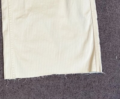 Lee Vintage Modern Nwt Vintage Ivory High Cropped Wide Leg Jeans