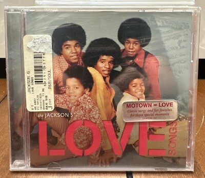 Love Songs The Jackson 5 (CD, 2009, Motown) [NEW SEALED] Hype Sticker