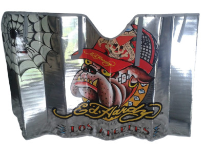 Sonnenschutz Sonnenblende Ed Hardy Alu Hitzeschild Frostschutz Frontscheibe 