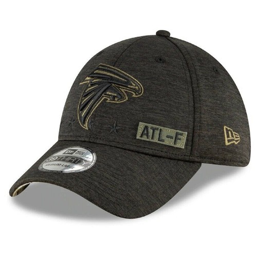 RARE Authentic NWT New Era NFL Men's Salute To Service Black 39Thirty Flex hat - Picture 10 of 200