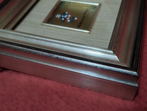 ITALIA 90 CIAO QUADRO ORIGINALE VINTAGE 90S FOOTBALL WORLD CUP CALCIO MONDIALI - Foto 3 di 10