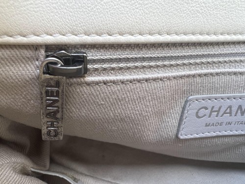 AUTHENTIC CHANEL TWEED AND LEATHER MULTICOLOR MINI FLAP BAG - Picture 21 of 24