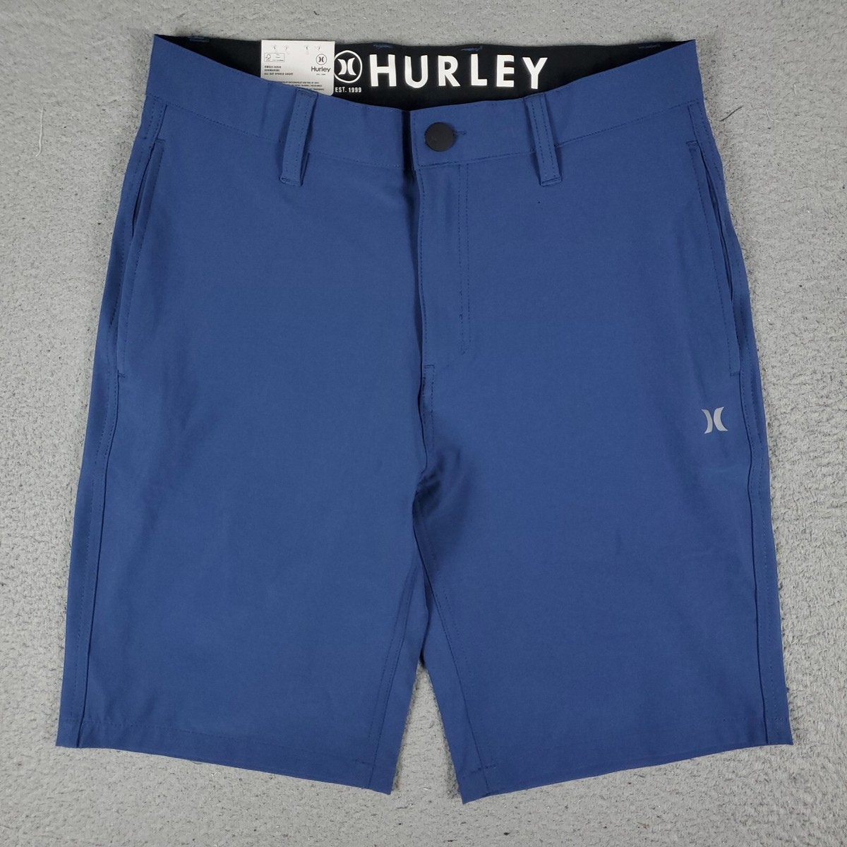 Hurley Shorts Mens Size 30 Blue Hybrid Casual Flat Front Chino | eBay Hurley Shorts Mens Size 30 Blue Hybrid Casual Flat Front Chino | eBay