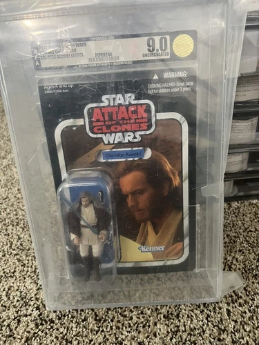 Obi-Wan Kenobi 2010 STAR WARS Vintage Collection VC31 UNPUNCHED AFA 9.0U