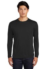 MEN'S MOISTURE WICKING Dri fit Long Sleeve SPORT-TEK T-shirt ST350LS 2XL-4XL