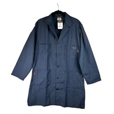 Workrite FR Shirt L Navy Long Sleeve ARC Rating MT13 KNL7NV Button Up Mens NEW