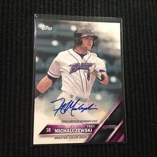 2016 TOPPS PRO DEBUT #79 TREY MICHALCZEWSKI *CERTIFIED AUTO*  WINSTON-SALEM DASH