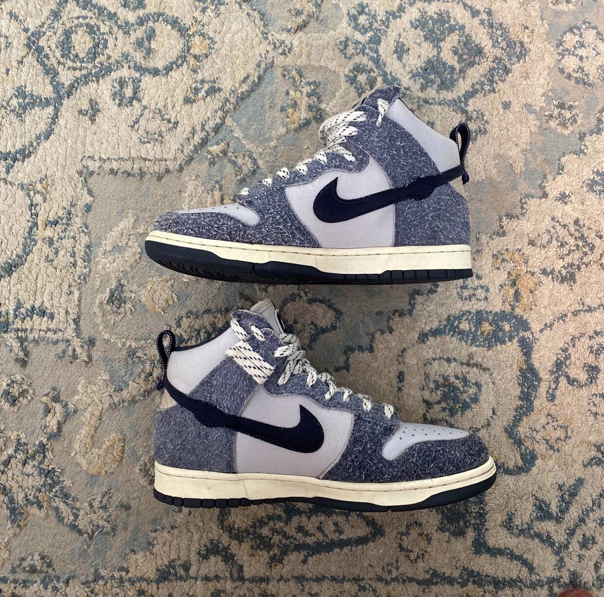 nike dunk high notre midnight navy