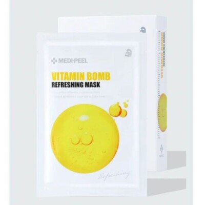 Medi Peel Vitamin Bomb Erfrischende Maske 25ml x 10ea Blatt Packung K-Beauty