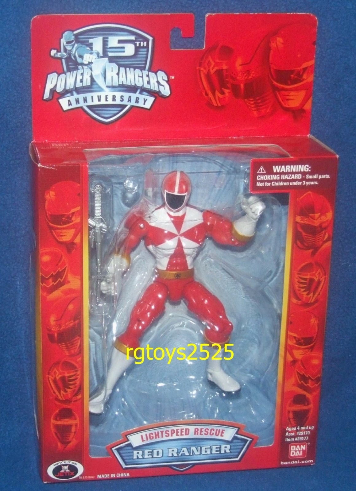Power Rangers Lightspeed Rescue Red Ranger New 15th Anniversary Edition Power Rangers Lightspeed Rescue Red Ranger New 15th Anniversary Edition