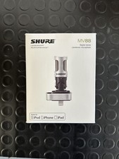 Shure MV88 Digital Wired Stereo Condenser Microphone Nuovo