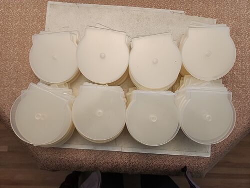 (150) Standard Singolo C Shell CD DVD Disco - Custodie/Supporti in plastica - MADE IN USA