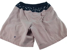 Birddogs Boom For Your Boomstick Men Medium Classic Tuddy Lined Shorts Red Stars