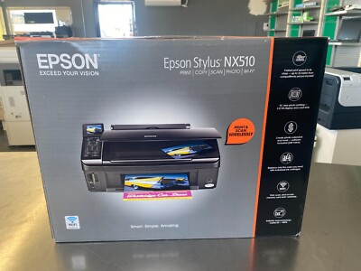 Epson Stylus NX510 Wireless Color Inkjet All-in-One Printer (C11CA48201)