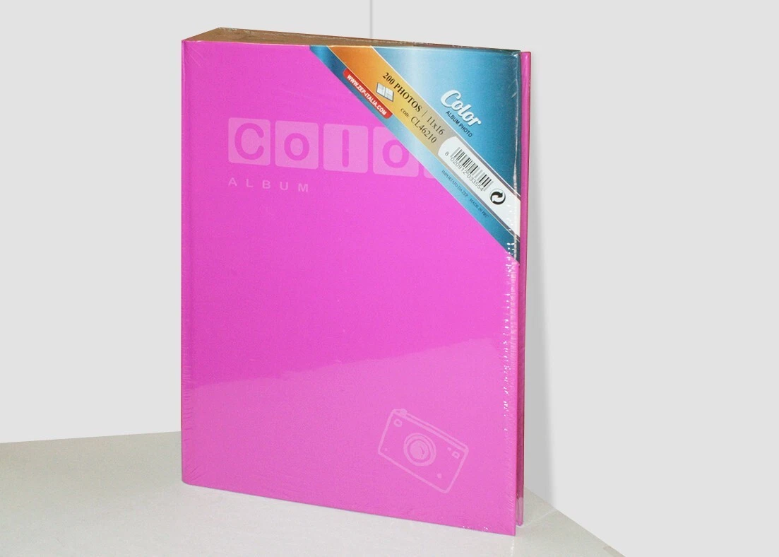 Album Fotografico 10 X 15 Cm, 200 Foto, Copertina in Lino, per Famiglia