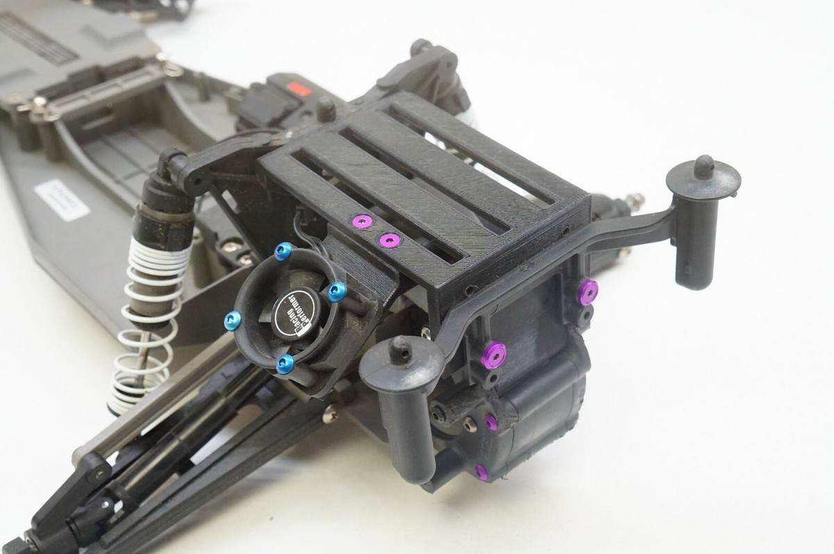 Mozzo Posteriore In Alluminio Lavorato A CNC Modello RC Progettato Per Traxxas 1 10 Drag Slash